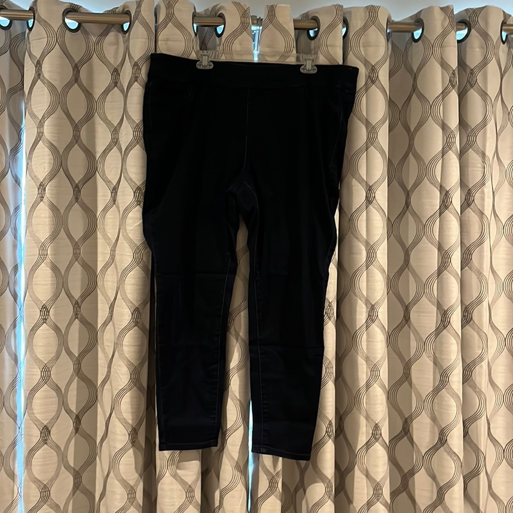 Dark Indigo pull on jegging